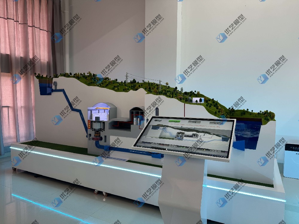 抽水蓄能水電站場景動態(tài)仿真模型