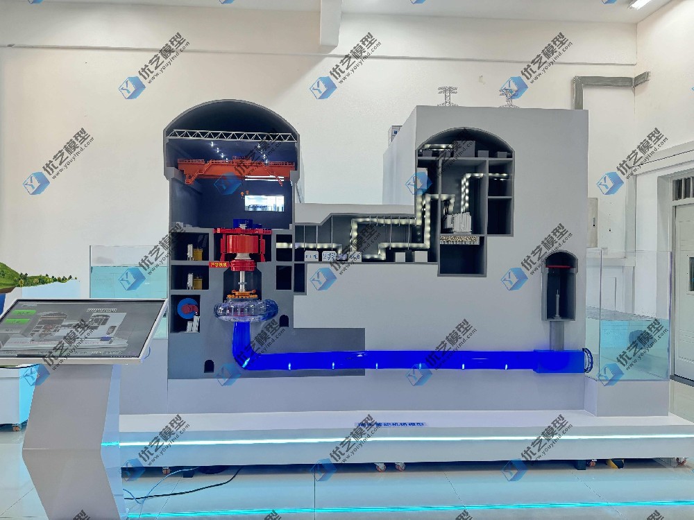 抽水蓄能水電站機組動態(tài)結構仿真模型