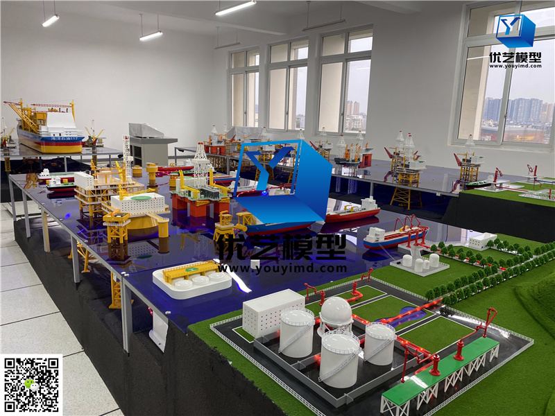 海洋石油 海上終端裝卸油模型 海洋石油 海上終端裝卸油模型