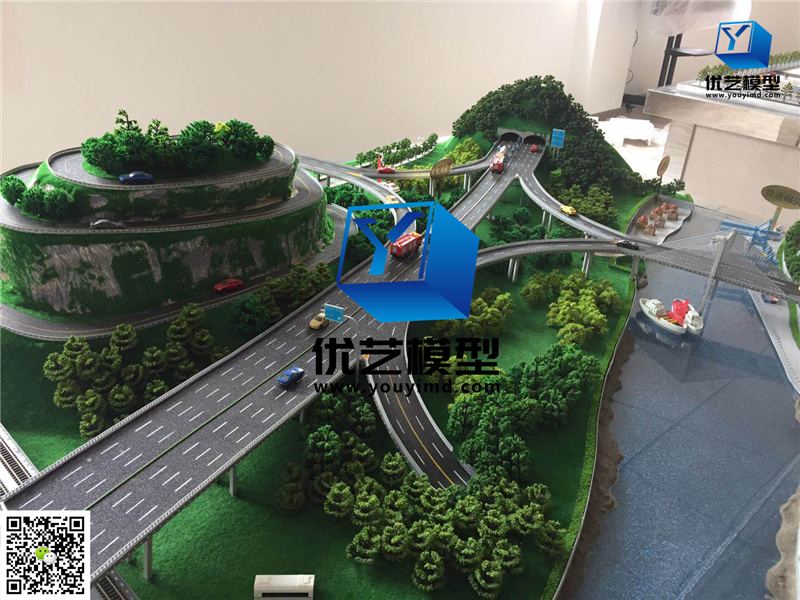 城市立交沙盤模型 城市立交沙盤模型